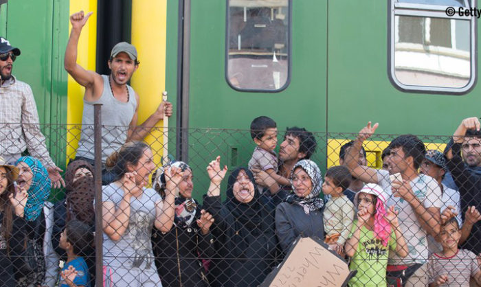 Comboio para lado nenhum: a cruel receção húngara aos refugiados